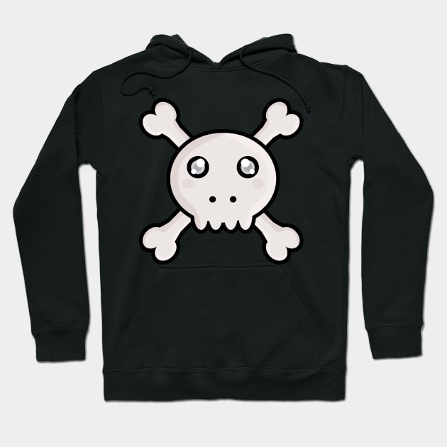 Kawaii Skull Hoodie by KawaiiNir